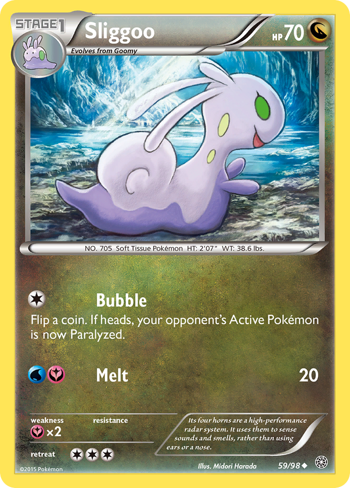 Pokemon | Sliggoo (59/98) [XY: Ancient Origins] | The Nerd Merchant