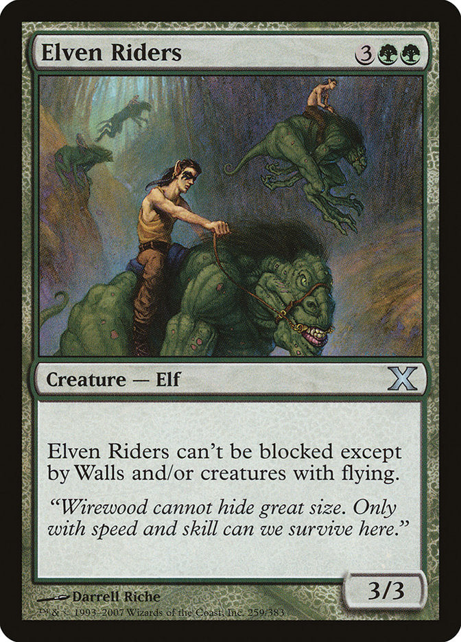 Magic | Elven Riders [Tenth Edition] | The Nerd Merchant