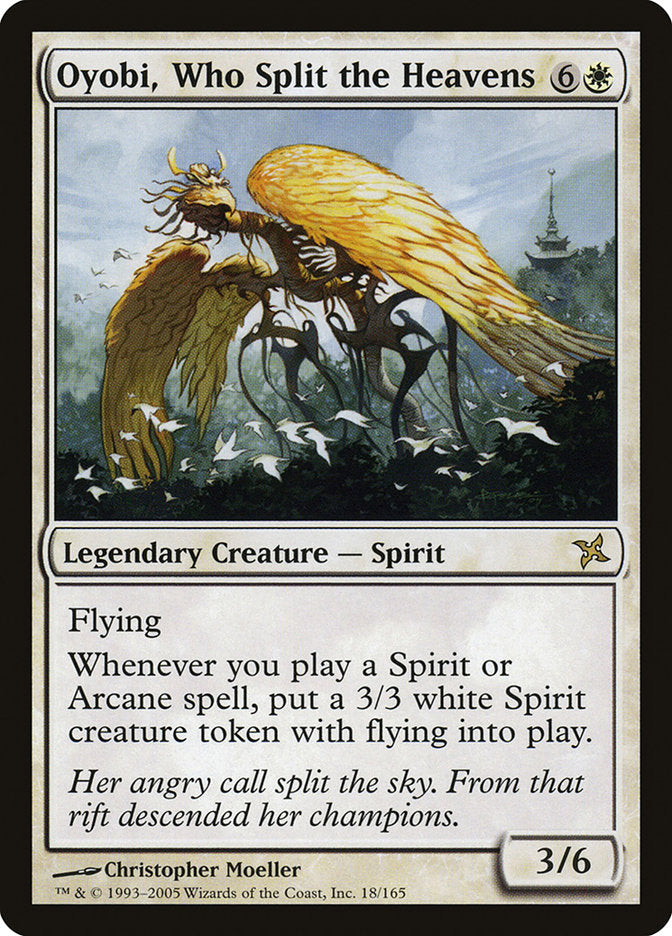 Magic | Oyobi, Who Split the Heavens [Betrayers of Kamigawa] | The Nerd Merchant