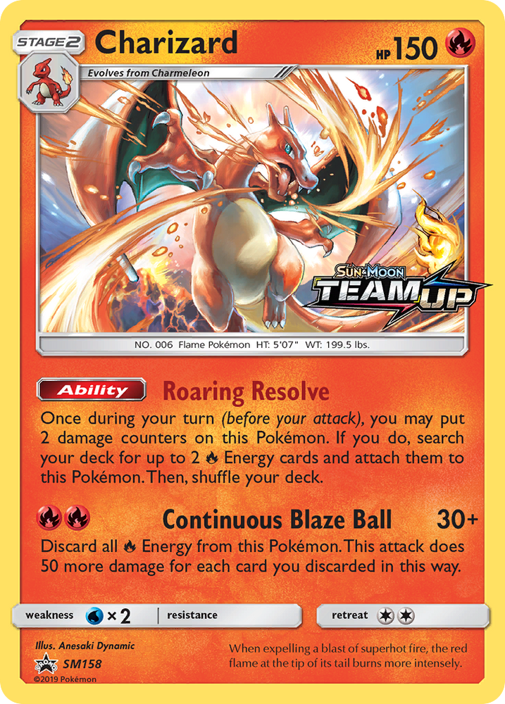 Pokemon | Charizard (SM158) [Sun & Moon: Black Star Promos] | The Nerd Merchant