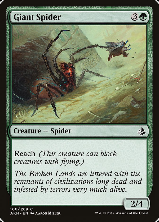 Magic | Giant Spider [Amonkhet] | The Nerd Merchant