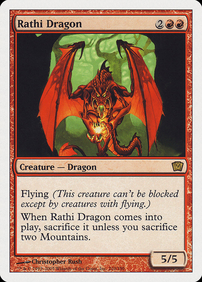 Magic | Rathi Dragon [Ninth Edition] | The Nerd Merchant