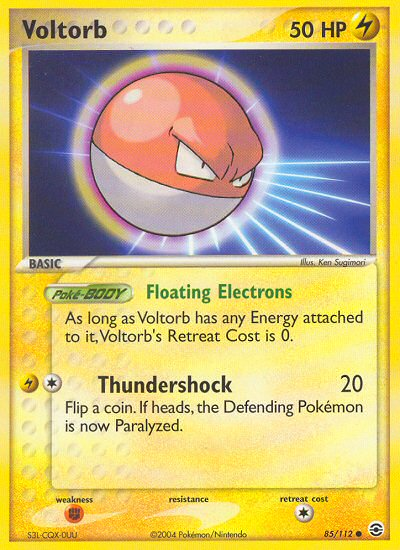 Pokemon | Voltorb (85/112) [EX: FireRed & LeafGreen] | The Nerd Merchant