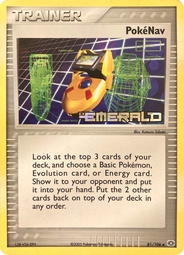 Pokemon | PokeNav (81/106) (Stamped) [EX: Emerald] | The Nerd Merchant