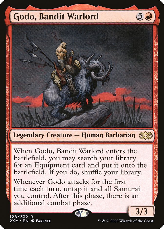 Magic | Godo, Bandit Warlord [Double Masters] | The Nerd Merchant