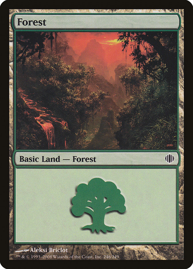 Magic | Forest (246) [Shards of Alara] | The Nerd Merchant