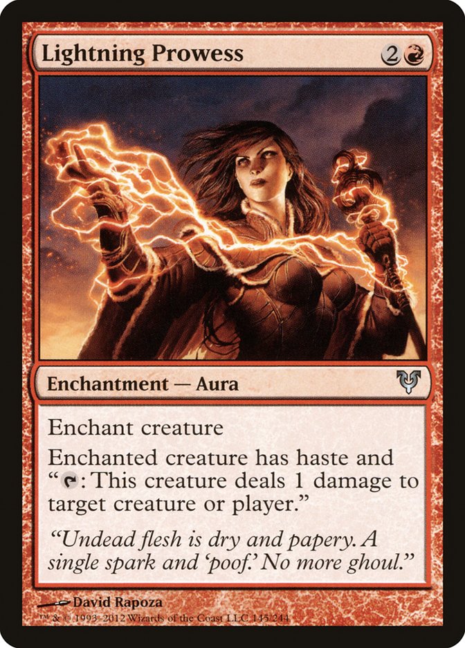 Magic | Lightning Prowess [Avacyn Restored] | The Nerd Merchant