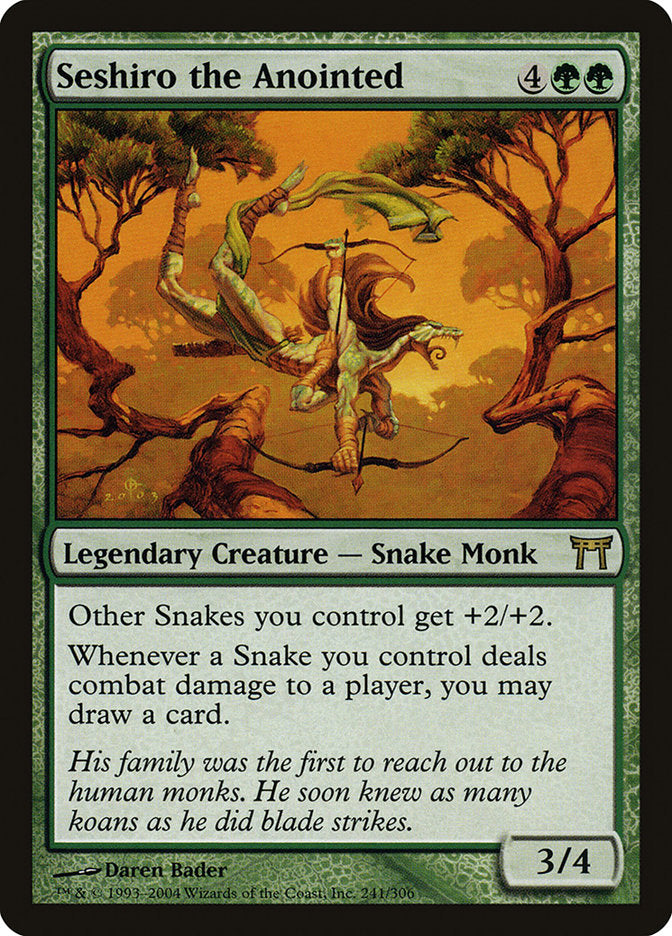 Magic | Seshiro the Anointed [Champions of Kamigawa] | The Nerd Merchant