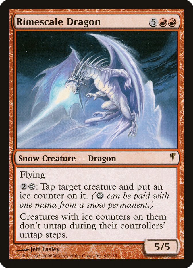 Magic | Rimescale Dragon [Coldsnap] | The Nerd Merchant