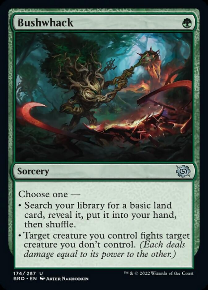 Magic | Bushwhack [The Brothers' War] | The Nerd Merchant