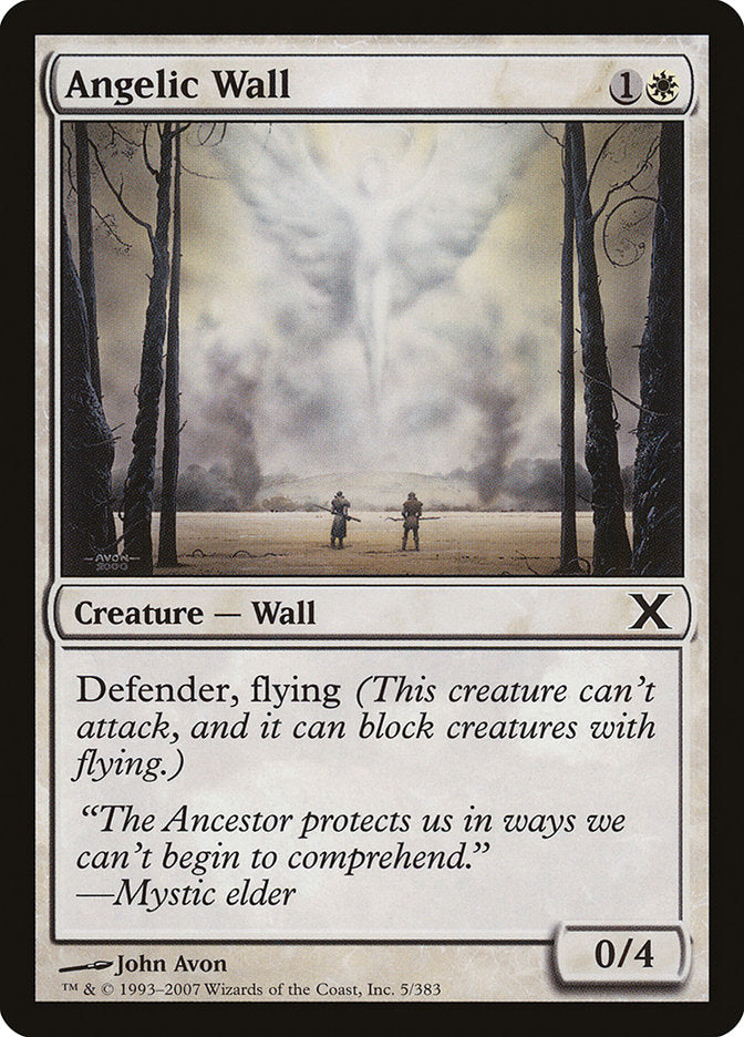 Magic | Angelic Wall [Tenth Edition] | The Nerd Merchant
