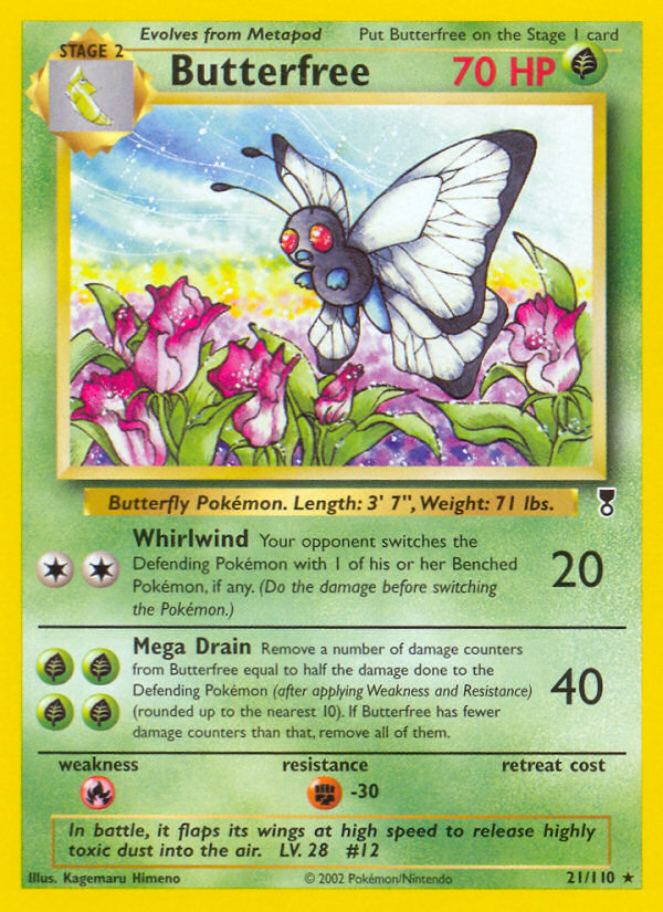 Pokemon | Butterfree (21/110) [Legendary Collection] | The Nerd Merchant