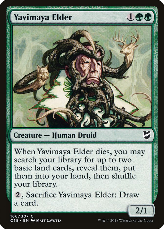 Magic | Yavimaya Elder [Commander 2018] | The Nerd Merchant