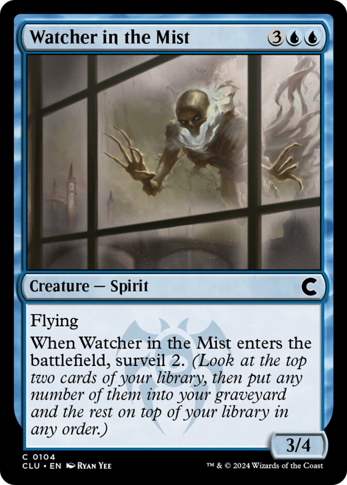 Magic | Watcher in the Mist [Ravnica: Clue Edition] | The Nerd Merchant
