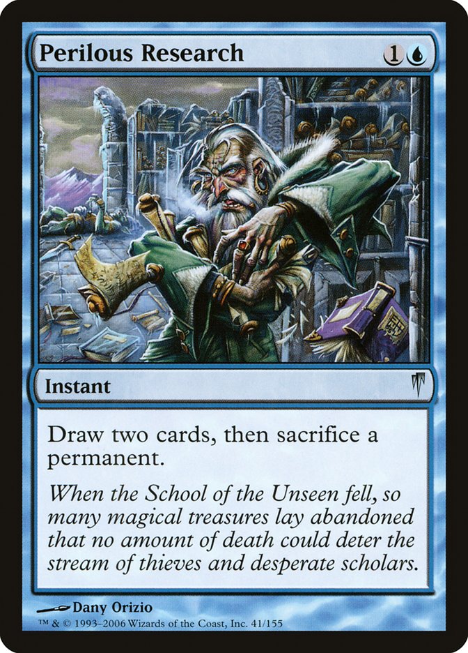 Magic | Perilous Research [Coldsnap] | The Nerd Merchant