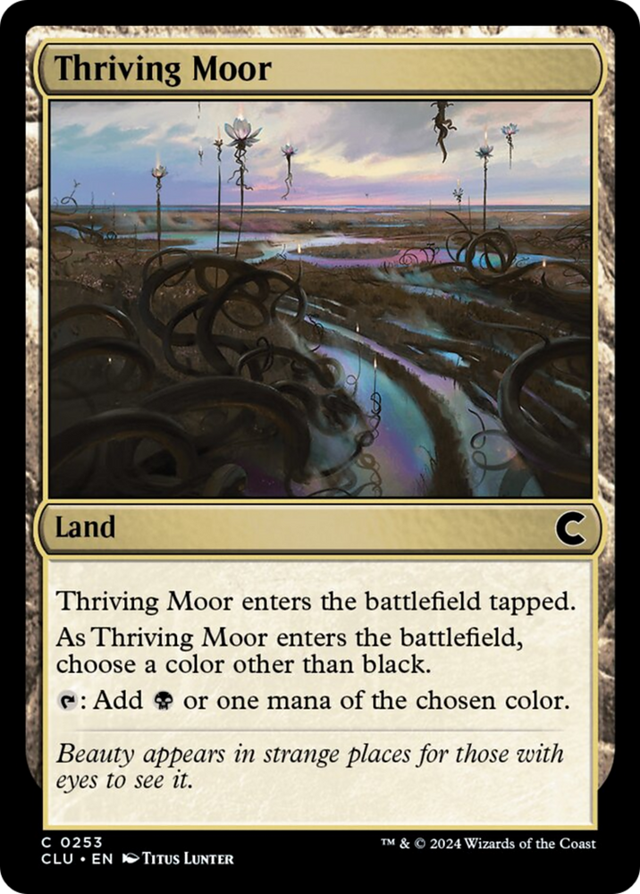 Magic | Thriving Moor [Ravnica: Clue Edition] | The Nerd Merchant