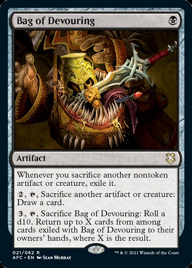 Magic | Bag of Devouring [Dungeons & Dragons: Adventures in the Forgotten Realms Commander] | The Nerd Merchant