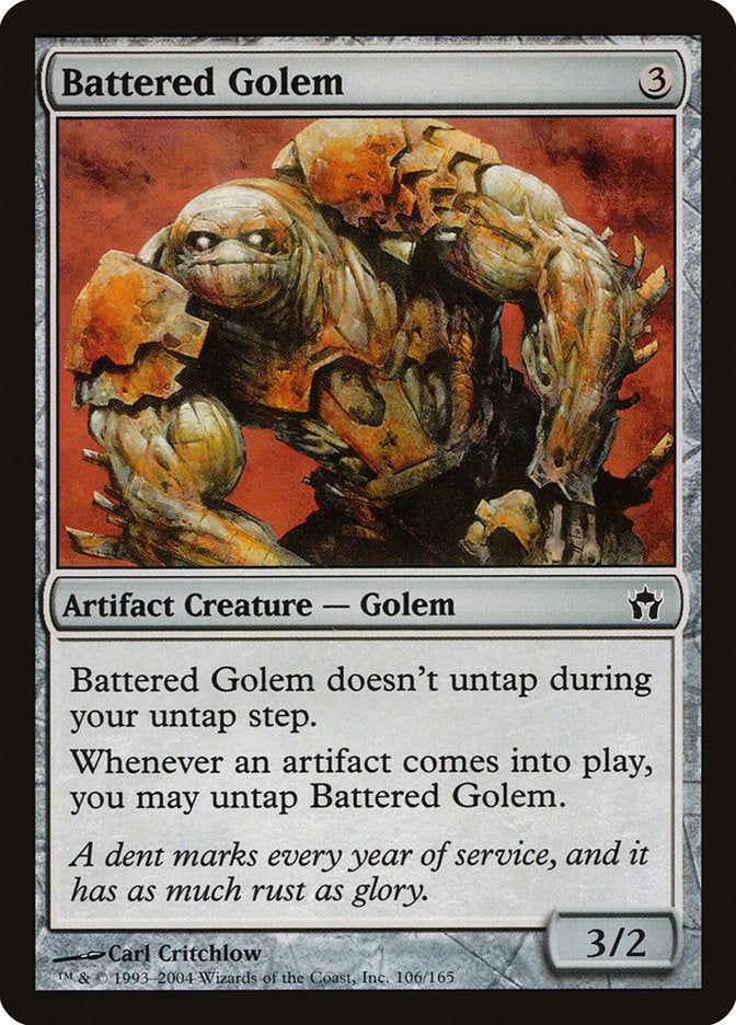 Magic | Battered Golem [Fifth Dawn] | The Nerd Merchant