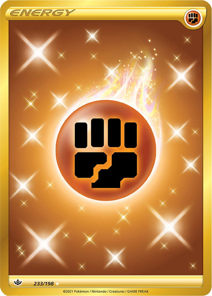 Pokemon | Fighting Energy (233/198) [Sword & Shield: Chilling Reign] | The Nerd Merchant