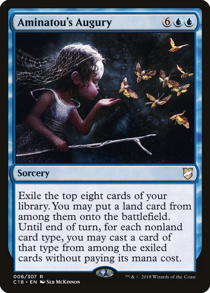 Magic | Aminatou's Augury [Commander 2018] | The Nerd Merchant