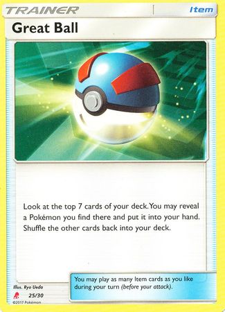 Pokemon | Great Ball (25/30) [Sun & Moon: Trainer Kit - Lycanroc] | The Nerd Merchant