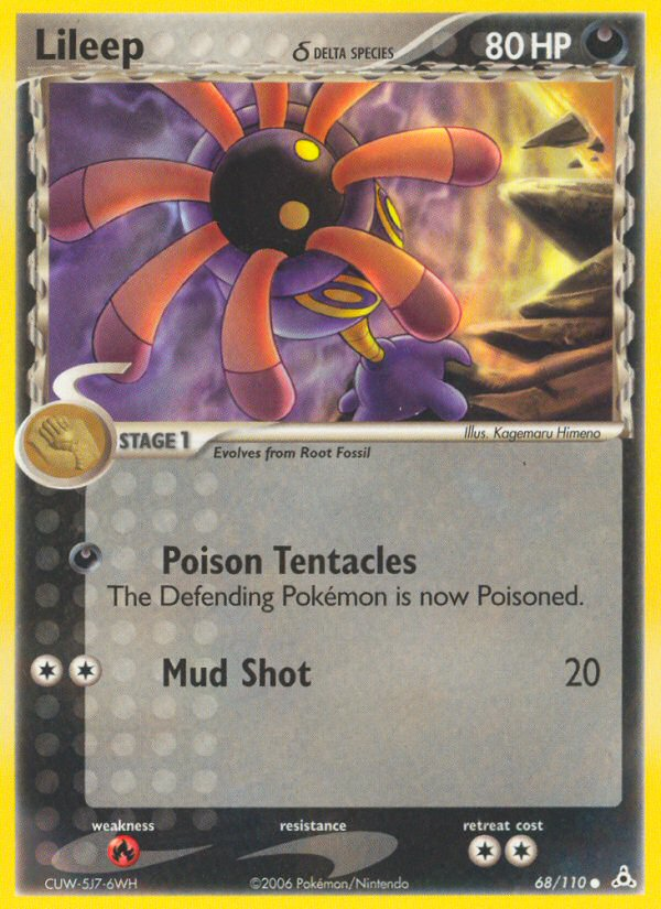 Pokemon | Lileep (68/110) (Delta Species) [EX: Holon Phantoms] | The Nerd Merchant