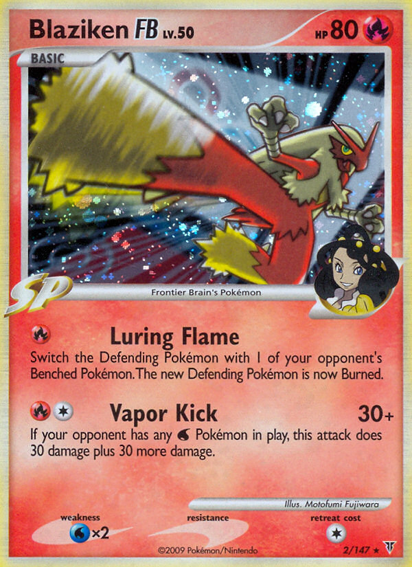 Pokemon | Blaziken FB (2/147) [Platinum: Supreme Victors] | The Nerd Merchant
