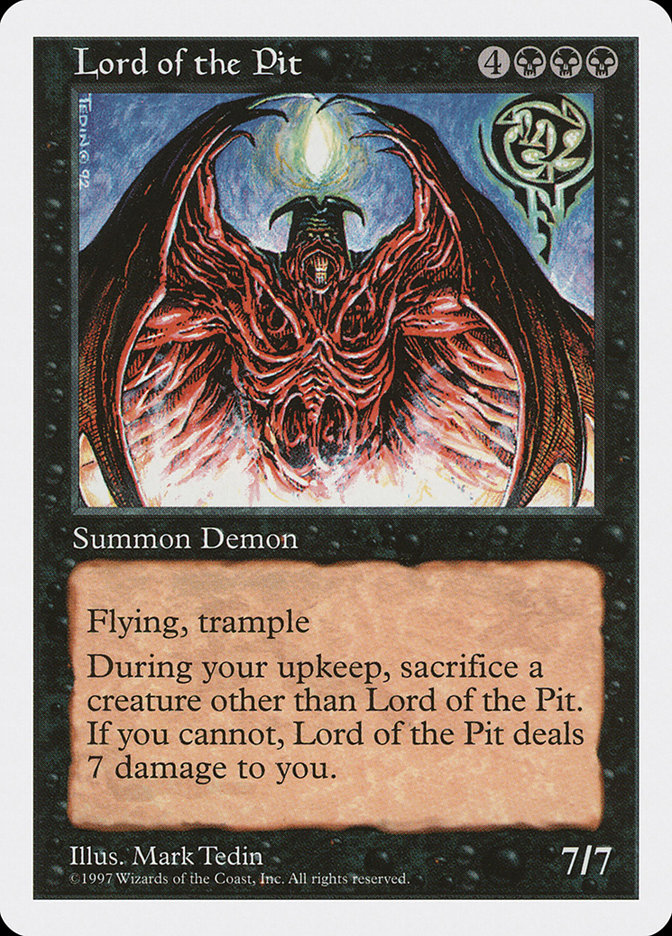 Magic | Lord of the Pit [Fifth Edition] | The Nerd Merchant