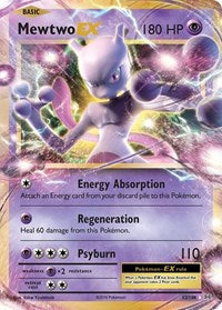 Pokemon | Mewtwo EX (52/108) (Jumbo Card) [XY: Evolutions] | The Nerd Merchant