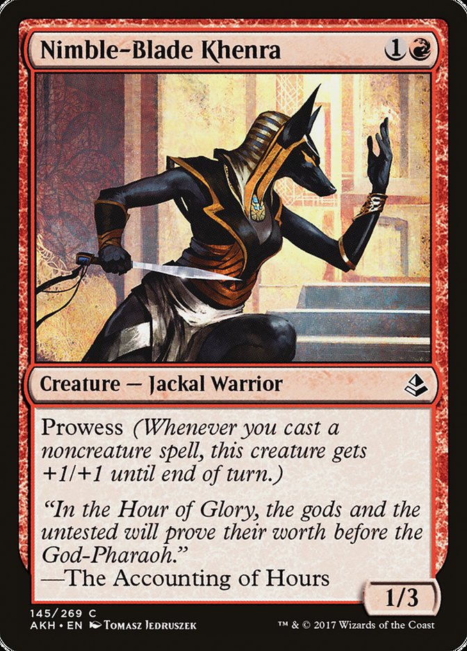 Magic | Nimble-Blade Khenra [Amonkhet] | The Nerd Merchant