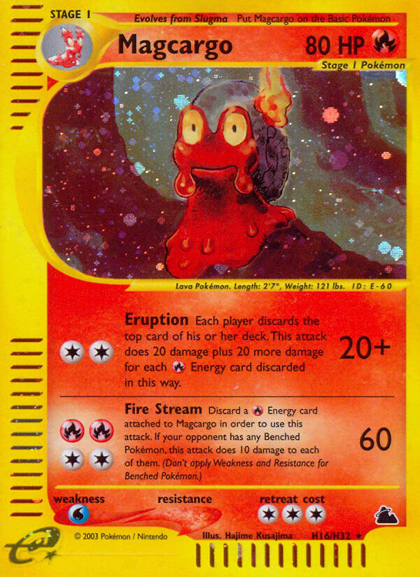Pokemon | Magcargo (H16/H32) [Skyridge] | The Nerd Merchant