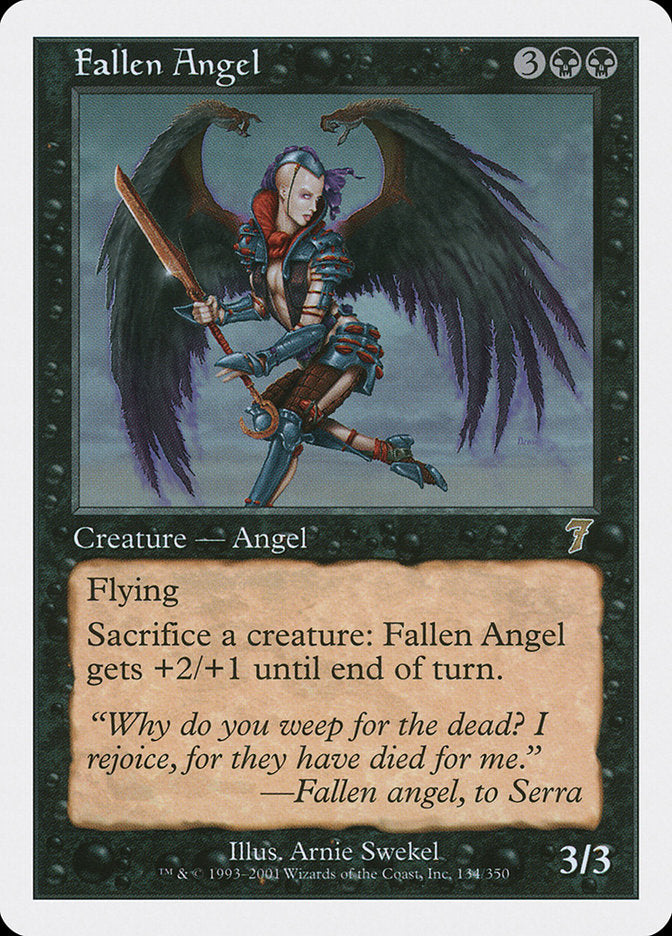 Magic | Fallen Angel [Seventh Edition] | The Nerd Merchant