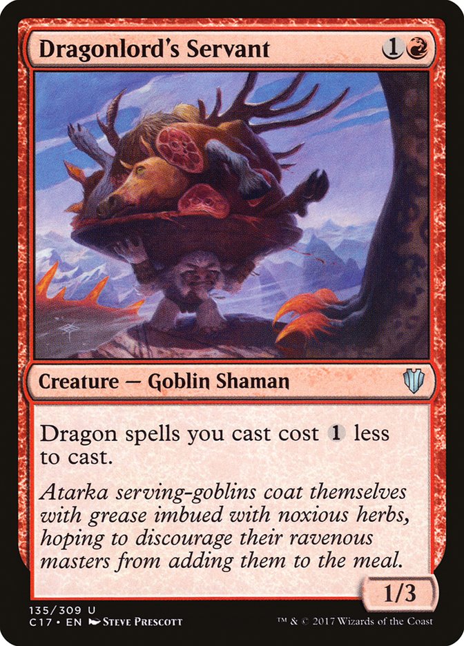 Magic | Dragonlord's Servant [Commander 2017] | The Nerd Merchant