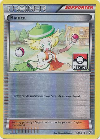 Pokemon | Bianca (109/113) (League Promo) [Black & White: Legendary Treasures] | The Nerd Merchant
