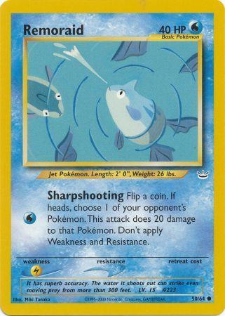 Pokemon | Remoraid (50/64) [Neo Revelation Unlimited] | The Nerd Merchant