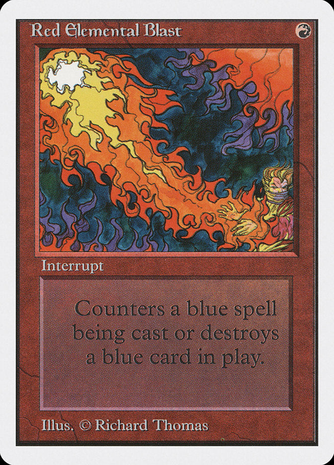 Magic | Red Elemental Blast [Unlimited Edition] | The Nerd Merchant