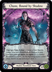 Flesh and Blood TCG | Chane, Bound by Shadow // Chane [MON153 // MON154] (Monarch)  1st Edition Normal | The Nerd Merchant