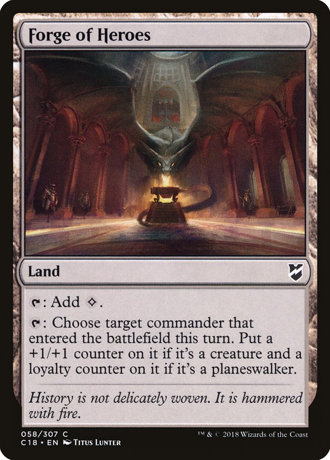 Magic | Forge of Heroes [Commander 2018] | The Nerd Merchant