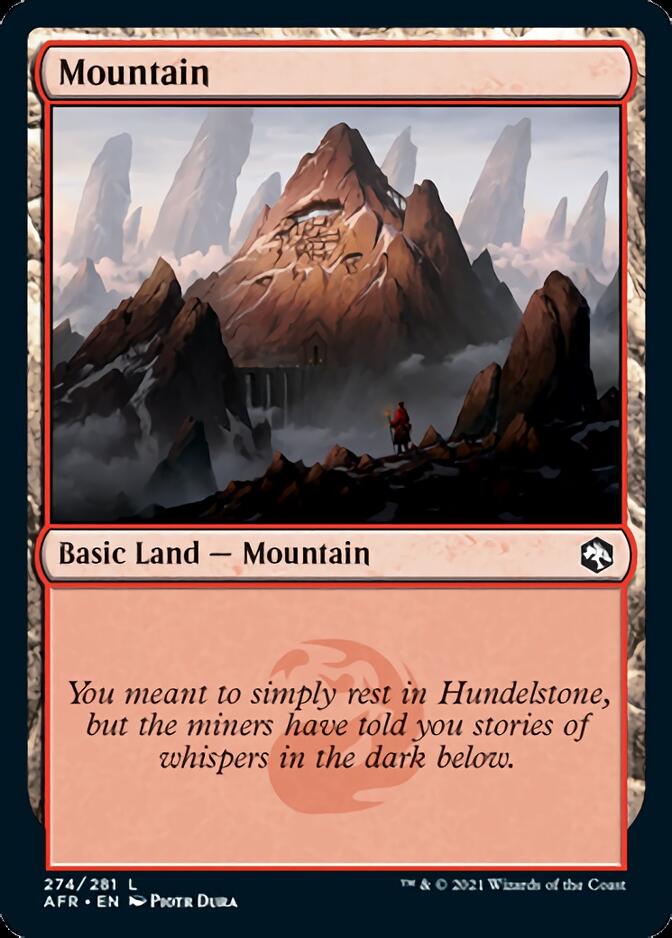 Magic | Mountain (274) [Dungeons & Dragons: Adventures in the Forgotten Realms] | The Nerd Merchant