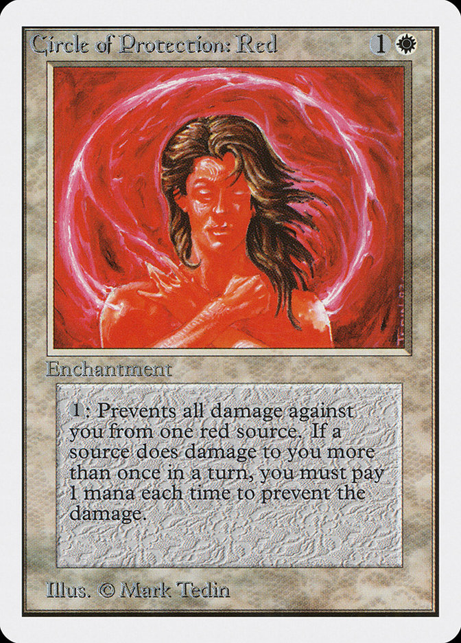 Magic | Circle of Protection: Red [Unlimited Edition] | The Nerd Merchant