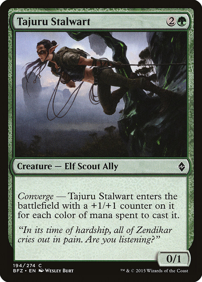 Magic | Tajuru Stalwart [Battle for Zendikar] | The Nerd Merchant