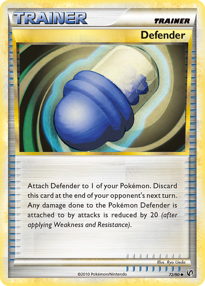 Pokemon | Defender (72/90) [HeartGold & SoulSilver: Undaunted] | The Nerd Merchant