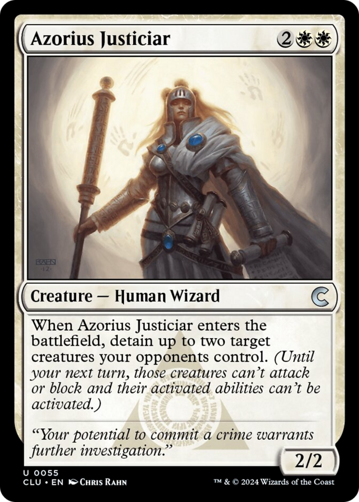 Magic | Azorius Justiciar [Ravnica: Clue Edition] | The Nerd Merchant