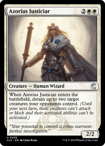 Magic | Azorius Justiciar [Ravnica: Clue Edition] | The Nerd Merchant