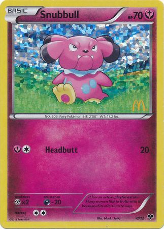 Pokemon | Snubbull (8/12) [McDonald's Promos: 2014 Collection] | The Nerd Merchant