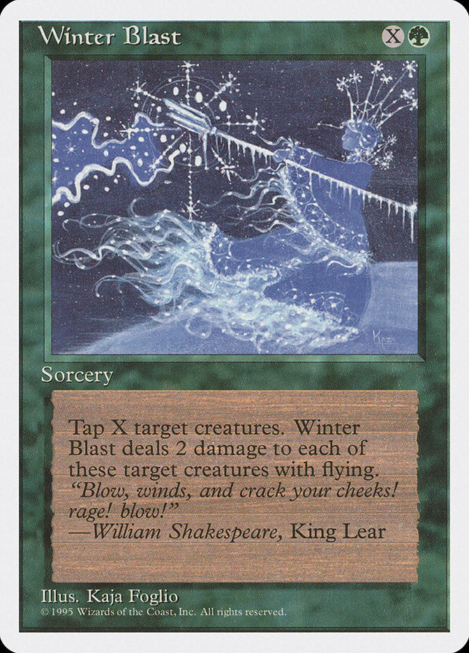 Magic | Winter Blast [Fourth Edition] | The Nerd Merchant