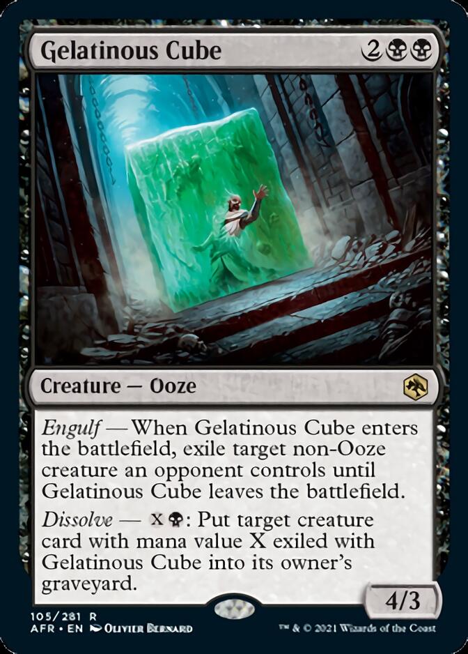 Magic | Gelatinous Cube [Dungeons & Dragons: Adventures in the Forgotten Realms] | The Nerd Merchant