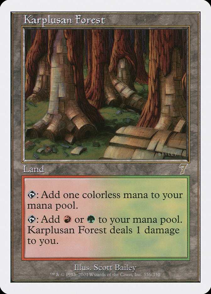Magic | Karplusan Forest [Seventh Edition] | The Nerd Merchant