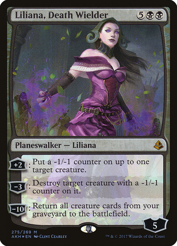 Magic | Liliana, Death Wielder [Amonkhet] | The Nerd Merchant