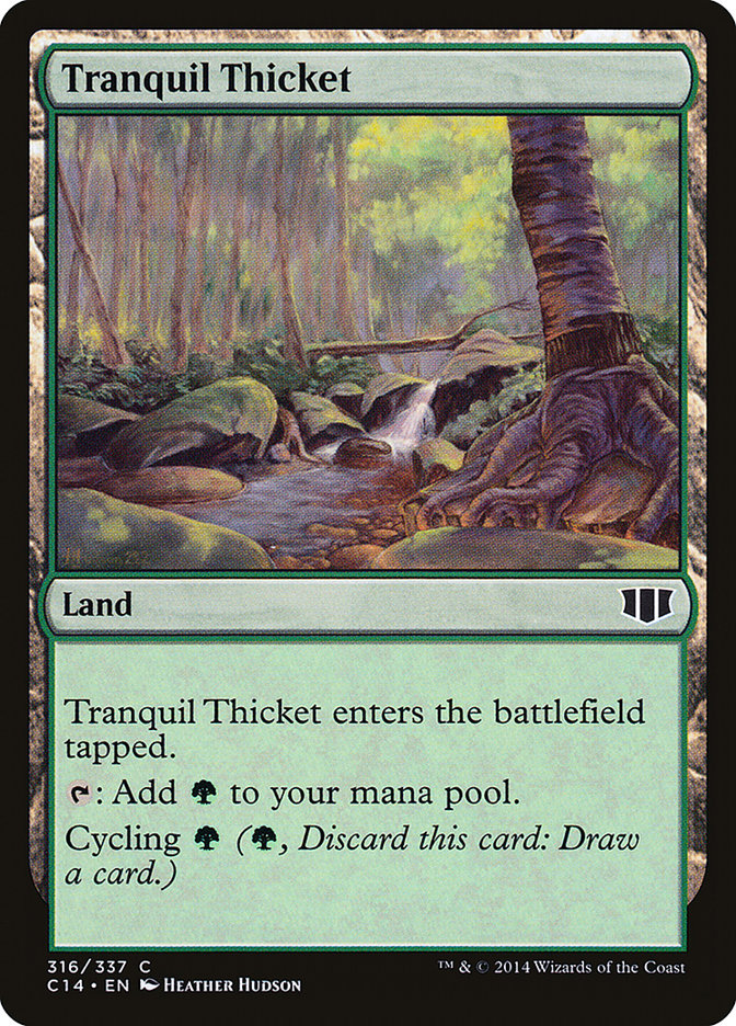 Magic | Tranquil Thicket [Commander 2014] | The Nerd Merchant